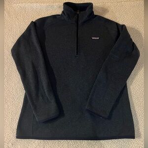 Patagonia Navy Quarter-Zip Fleece Jacket